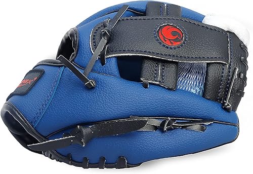 Miniatura 8 de PHINIX Guantes de béisbol en camiseta de 8.5 a 10 pulgadas con bola de espuma para jugar y entrenar para niños