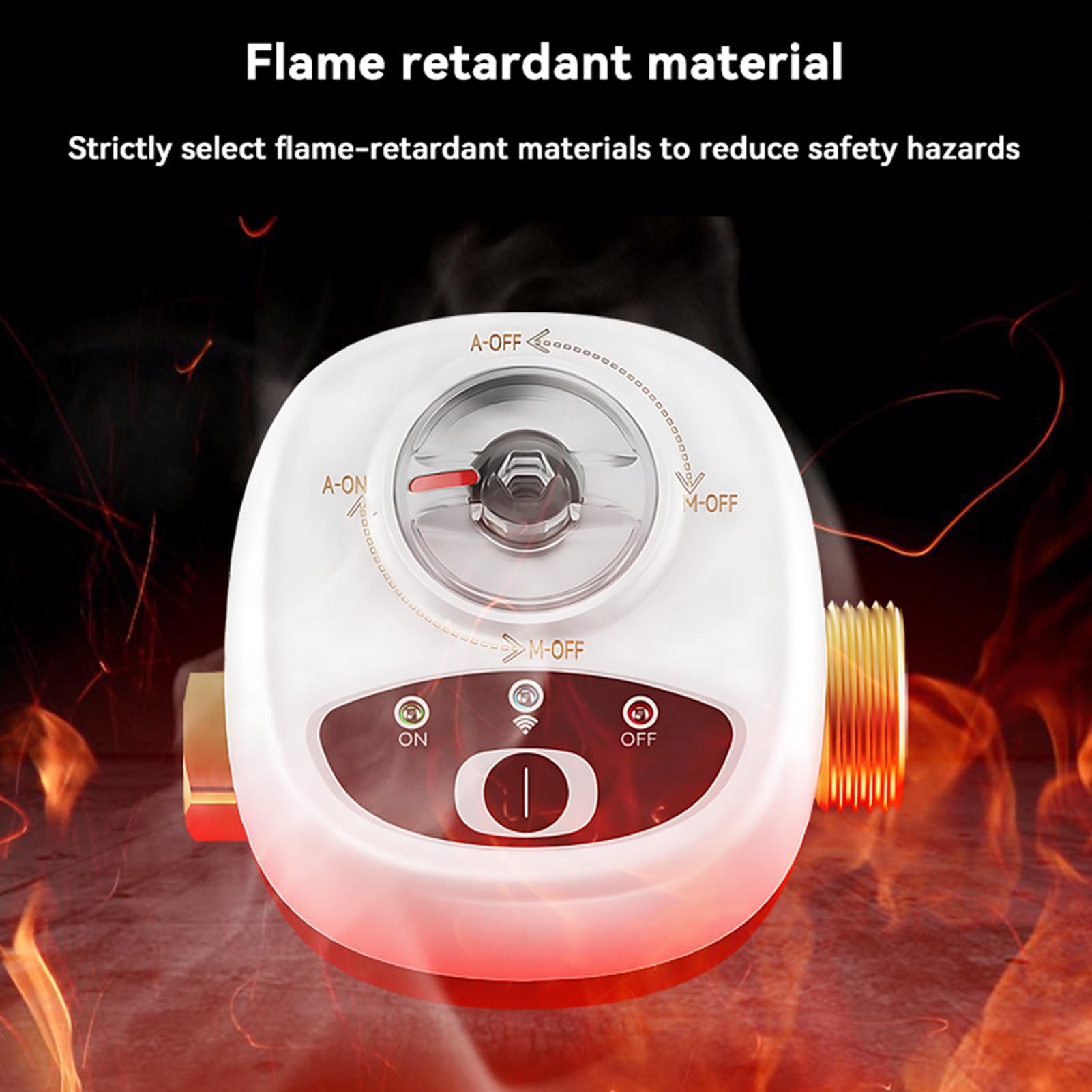 Válvula de agua EWeLink ZigBee, interruptor automático, válvula de bola inteligente, impermeable IP65, control remoto inalámbrico por aplicación, compatible con, asistente y saludo