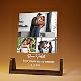 Generic Personalized Acrylic Plaque | Personalized Your Sentimental Gifts for Her with Your Favorite Photo | Personalized Photo Gifts For Women & Men | Optional Led Lights (Acrylic 4 - Soulmate)