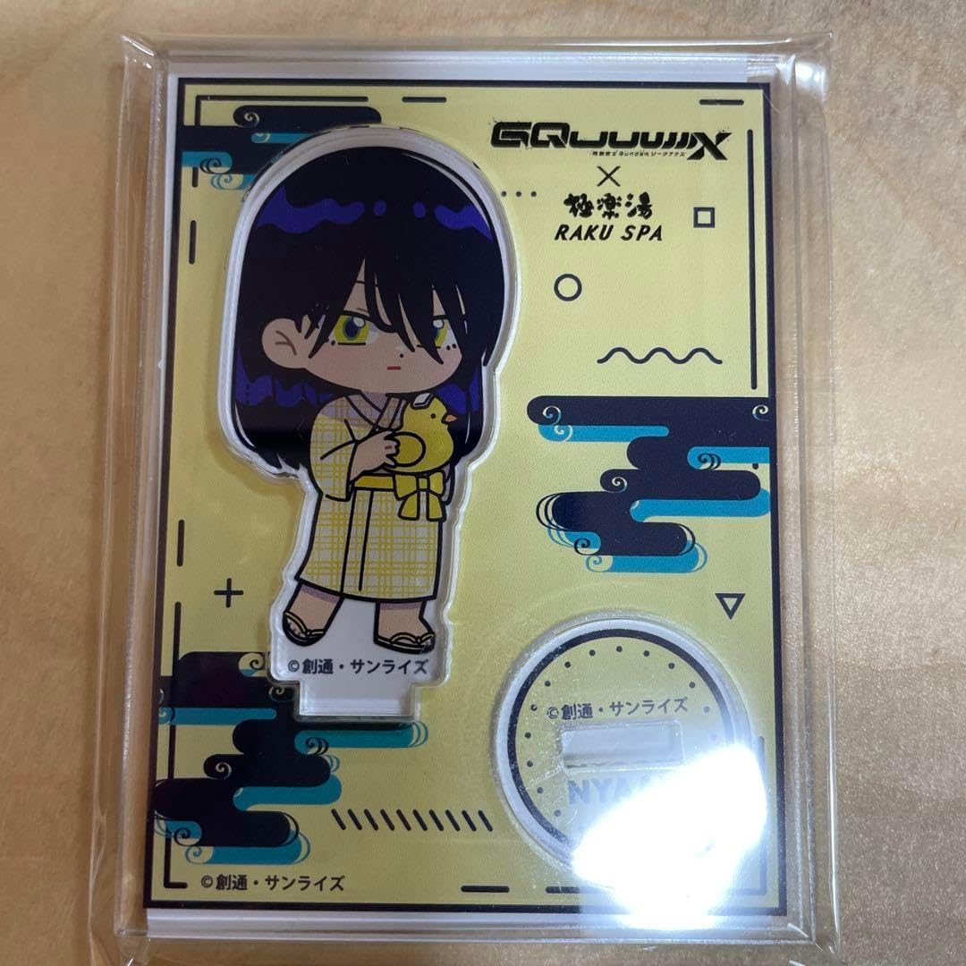 【非売品】ジークアクス　極楽湯　ニャアンの湯 ジークアクス極楽湯 ミニアクリルスタンド ニャアン アニメ