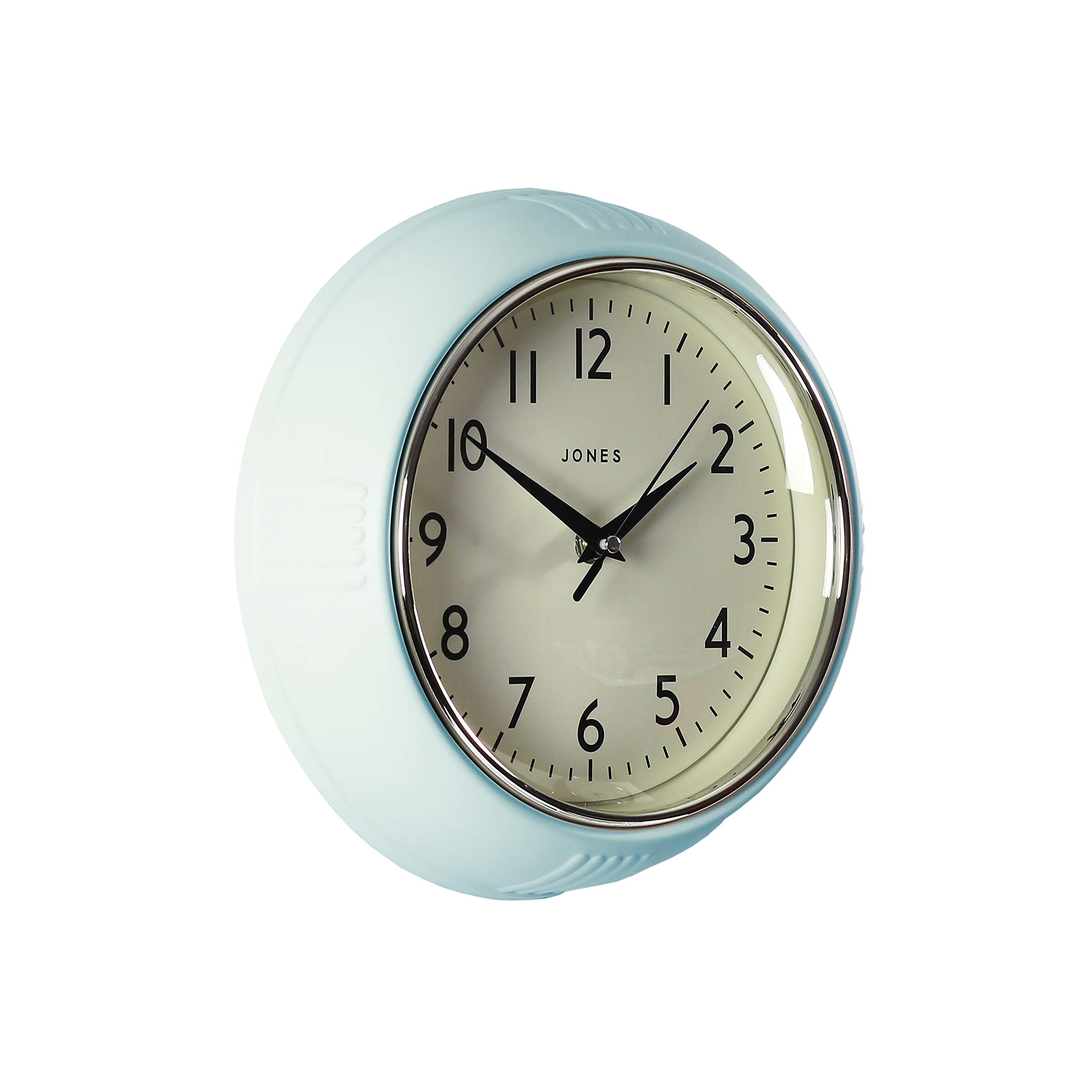 Jones Clocks® Round Retro Wall Clock The Ketchup Round Clock Easy