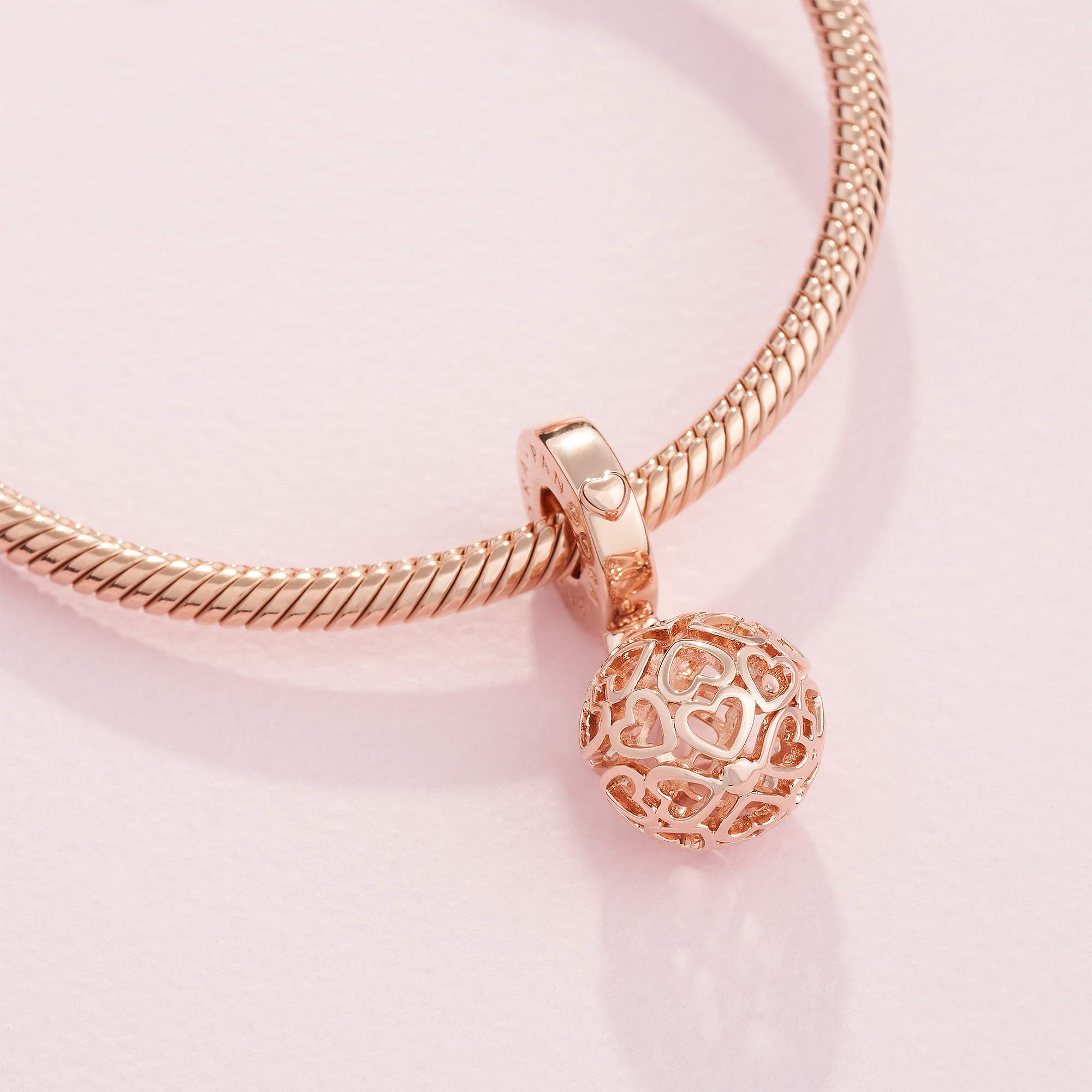 Pandora Jewelry Harmonious Hearts Rose Charm Desertcart Seychelles