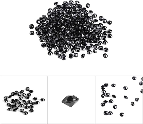 Miniatura 3 de Alvinlite Relleno de jarrón de cuentas acrílicas, 1000 unidadesbolsa, 0.18 pulgadas, cuentas de relleno de jarrón acrílico de cristal, decoración de