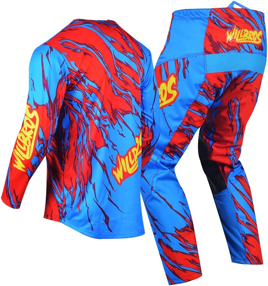 Motocross Jersey Pant Combo MX Gear Set Mens Women Riding Offroad Motorcycle Downhill Dirt Bike Racewear Adult