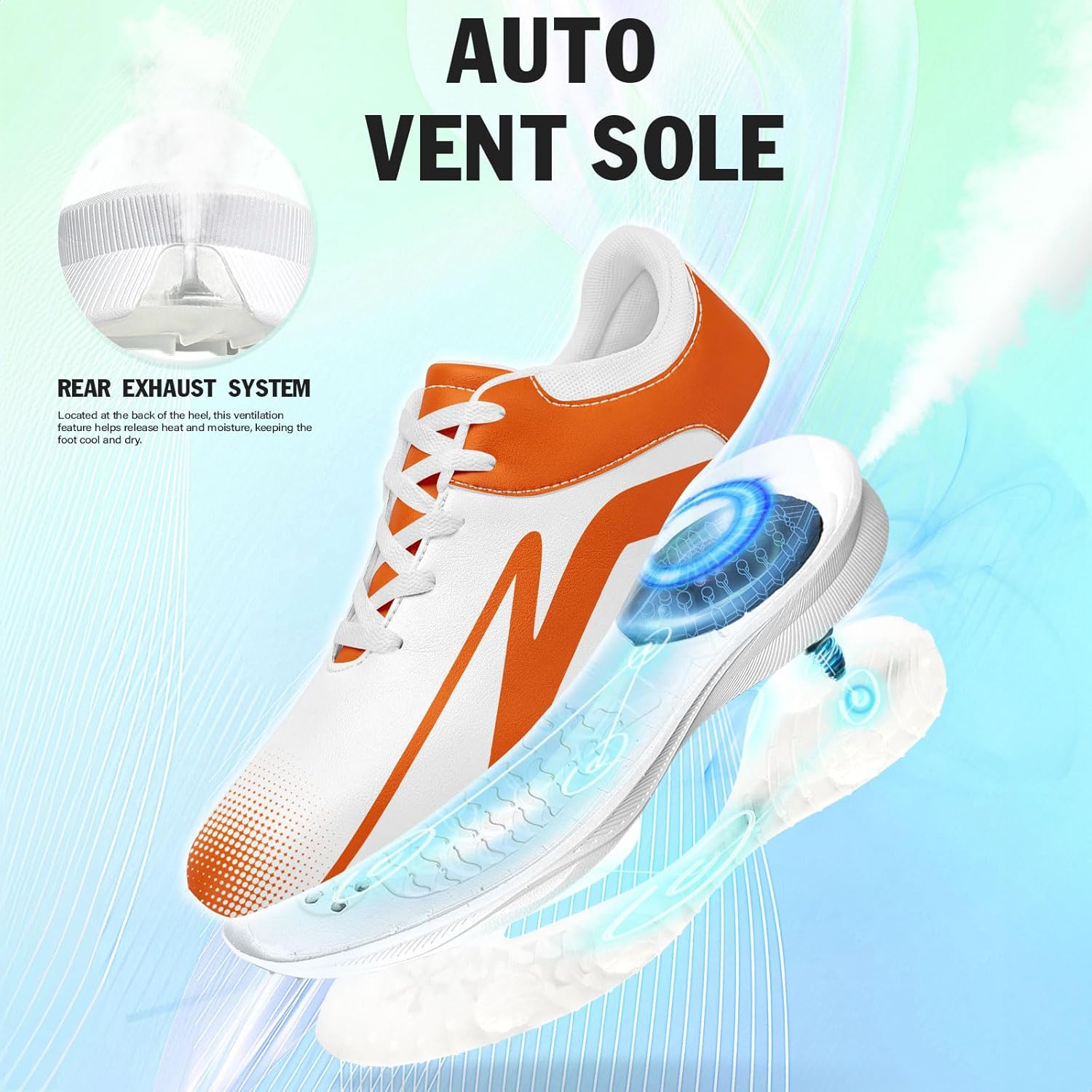 Custom Golf Sports Shoes for Men Women Personalized Team's Clubs's Air Cushion Breathable Design Spikeless Golf Sneakers