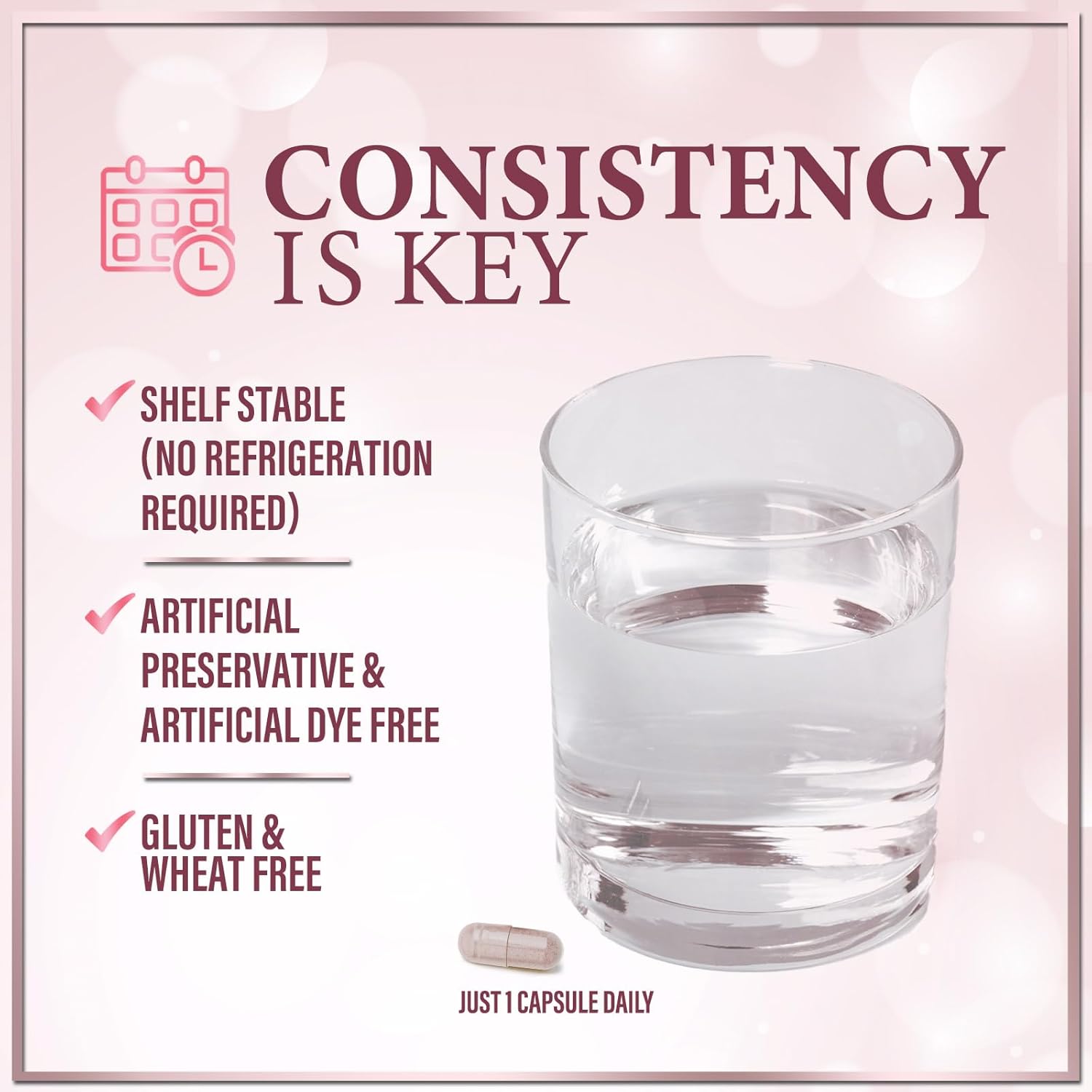 Vaginal Probiotics for Women - Gently Support Feminine Health, pH Balance, Healthy Odor & Vaginal Flora - 50 Billion CFU - Improved Formula with Lactobacillus, Prebiotics & Cranberry - 120 Capsules - Image 9