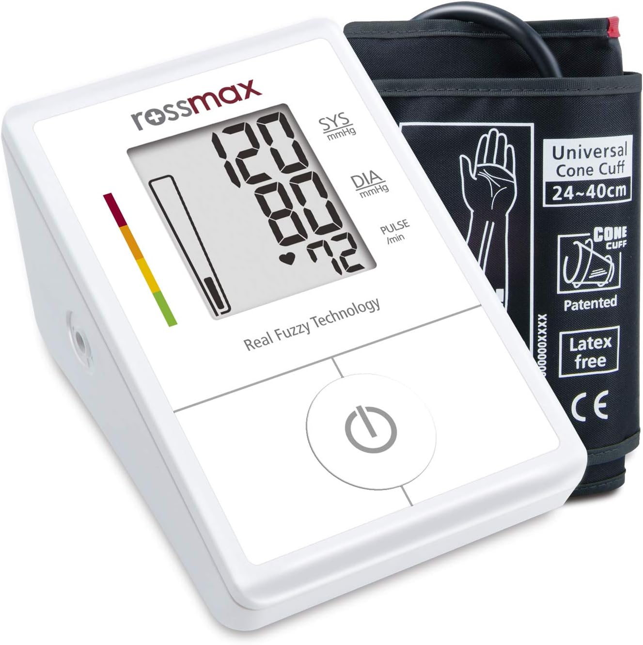X1 Automatic Blood Pressure Monitor - Reliable Digital Blood Pressure Monitor (White) | Easy-to-Use Digital BP Machine