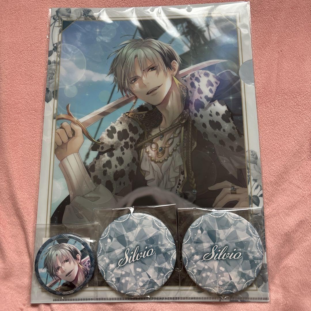 イケメン王子　シルヴィオ　缶バッジ　トレカ イケメン王子 シルヴィオ 缶バッジ トレカ