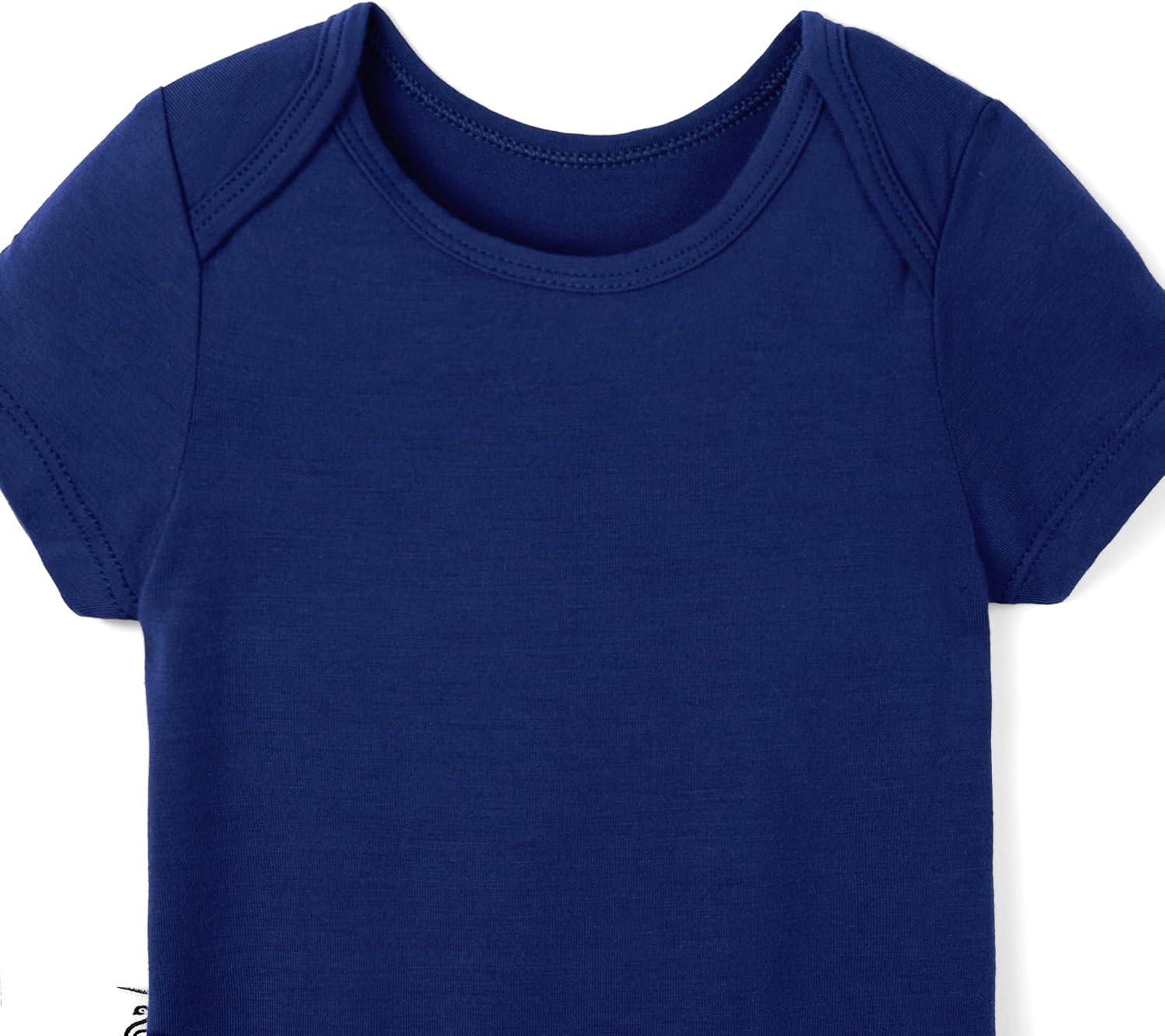 Short Sleeve Unisex Baby Bodysuits, Stylish, Comfortable Ultra Soft Rayon Made From Bamboo Material