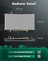 Vista 2 de SCITOO Radiador compatible con Toyota RAV4 CU1859 CU1859 CU1859 1996-1997
