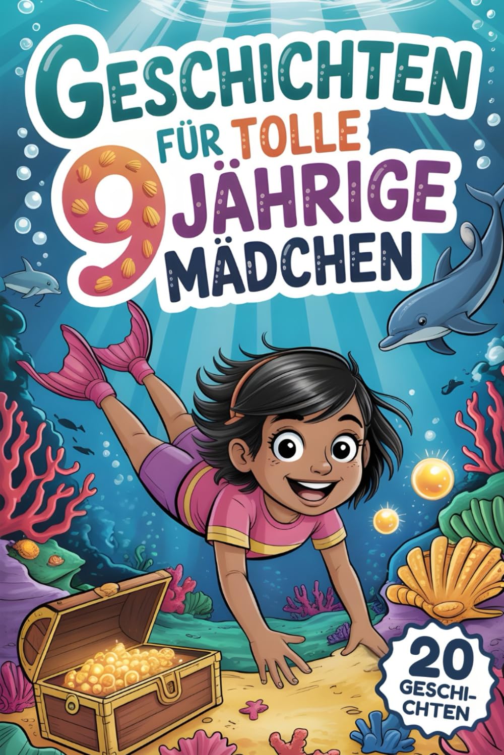 Geschichten Für Tolle 9 Jährige Mädchen: 20 Erzählungen Über Motivation Und Freundlichkeit, Die Mädchen Helfen, Mut Und Freundschaft Zu Entdecken