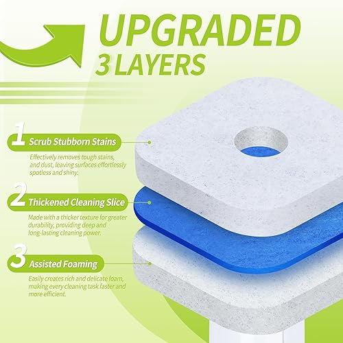 Miniatura 2 de Recambios de varita limpiadora de inodoros, 63 unidades