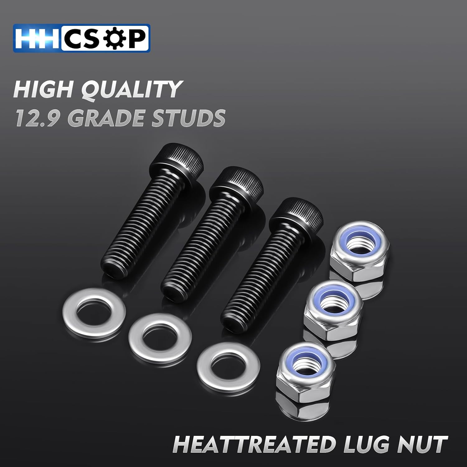 HHCSOP 1.5" Front Leveling Lift Kit for 2004-2026 Ford F150 2WD 4WD, 2003-2018 Ford Expedition, 2005-2008 Lincoln Mark LT, 1.5 inch Front Strut Spacers