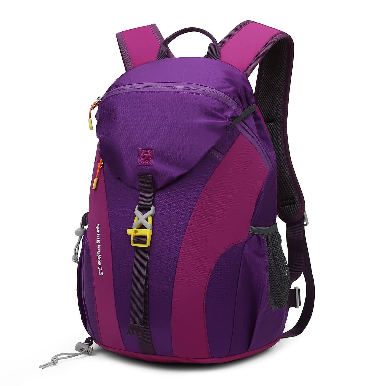 DIRRONAWomen's Outdoor Backpack Lightweight Cycling Backpack Comfortable Women's Adventure Backpack Outdoor Camping Hiking Equipped with Lifesaving Whistle and Trekking Pole Holder