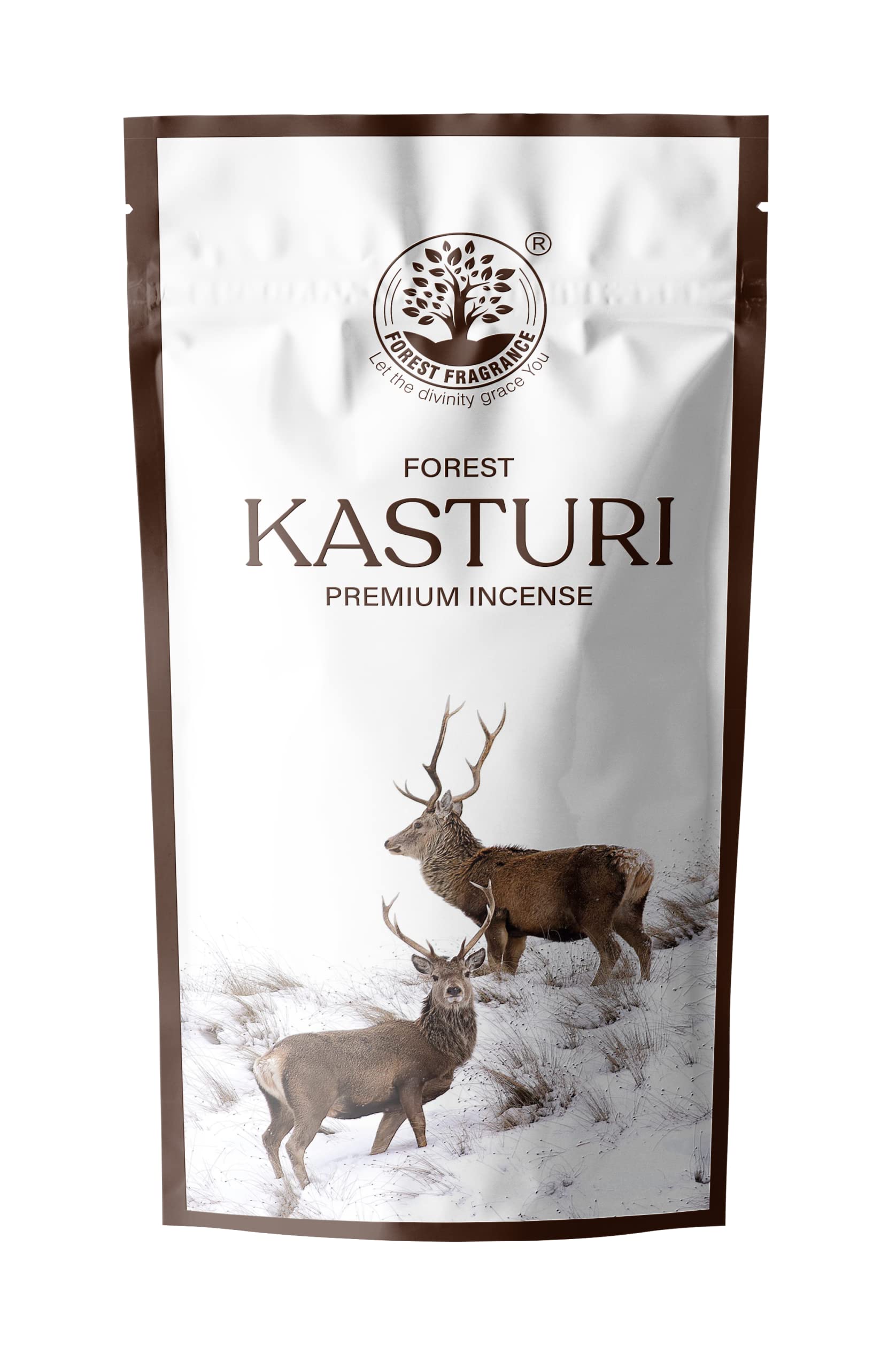 FOREST FRAGRANCE Kasturi Zipper Incense Stick/Agarbatti (Pack of 6,120g Each)-image-14