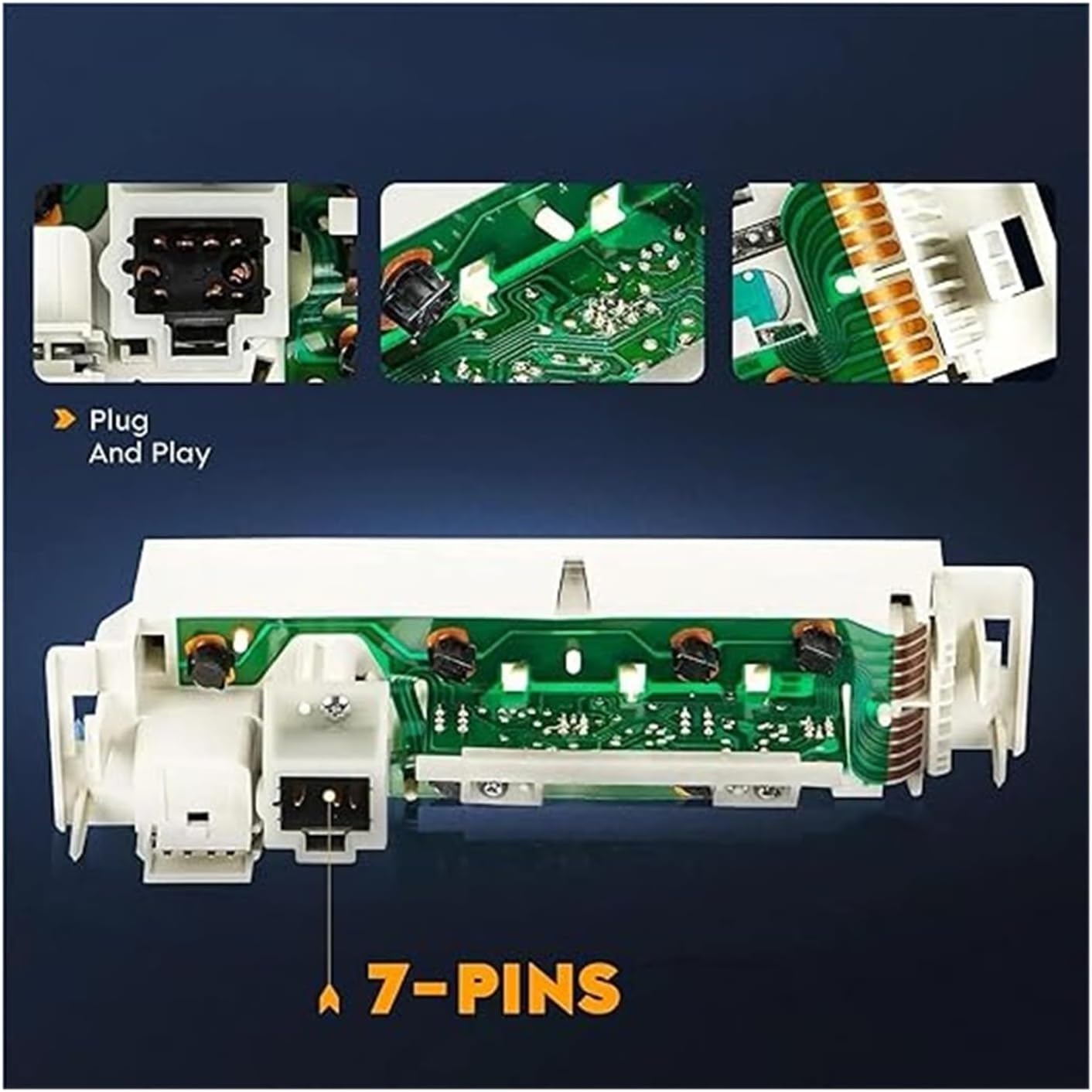 A/C Heater Control Switch for GMC for Yukon for Denali SL SLE SLT XL 1500 2500 599-006 16238885 AC Switch Panel Control Rear Window Defogger Decorate