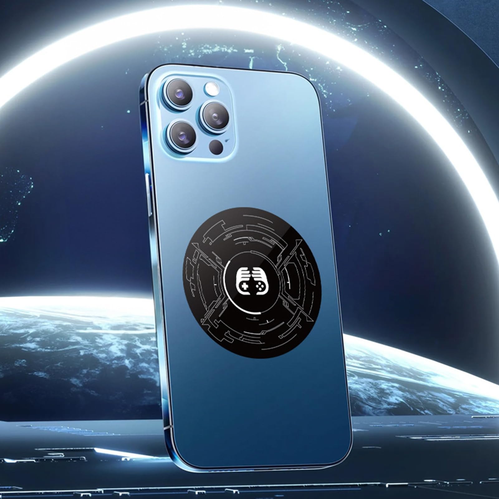 Piastra di raffreddamento magnetica per smartphone, tappetino refrigerante per cellulare, piastra di raffreddamento magnetica a semiconduttore, supporto di raffreddamento portatile multiuso per