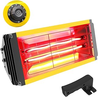 2000W Handheld Lacktrockner Infrarot 230V Infrarot Lacklampe Infrarot-Lacktrockner Geeignet für Autolack Blechlackierung Teiltrocknung von Möbeln