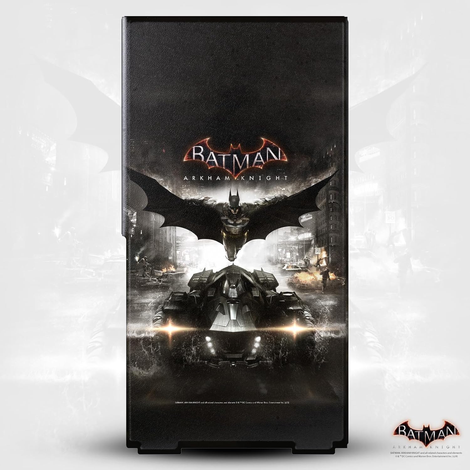 Head Case Designs Officially Licensed Batman Arkham Knight Key Art Graphics Game Console Wrap and Game Controller Skin Bundle Compatible With Xbox Series X
