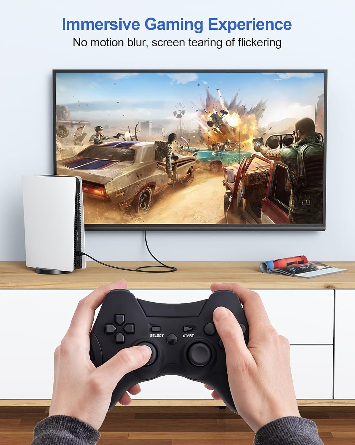 Cavo HDMI 4K da 3,5 m, confezione da 5 pezzi, cavo HDMI 2.0 ad alta velocità, ultra HD 4K a 60Hz, 2K a 144Hz, 18 Gbps, ARC, HDR, HDCP2.2, compatibile 3D con PS4/PS5, monitor, laptop, HDTV