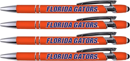 Greeting Pen Florida 4026 - Bolígrafo de metal con revestimiento suave al tacto, paquete de 4