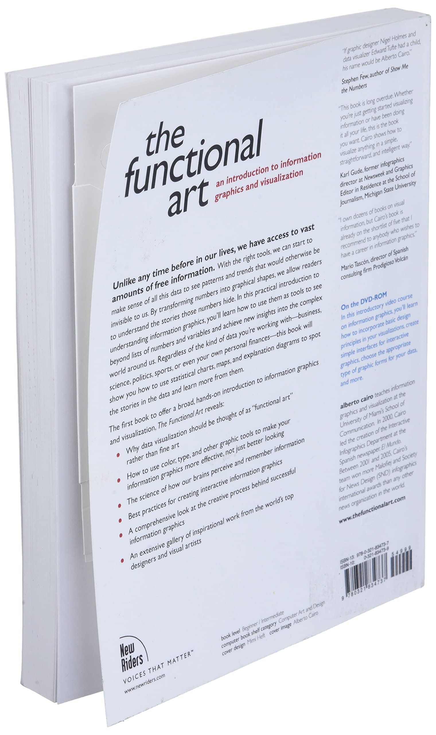The functional art: an introduction to information graphics and visualization (Voices that matter)