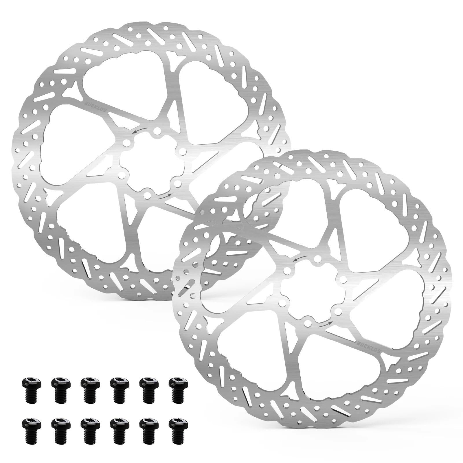Tarcza hamulcowa do motocykla Pasuje do hydraulicznych tarcz hamulcowych SHIMANO rowerowych Ultralekki rowerowy wirnik hamulca tarczowego(2PC 180MM)