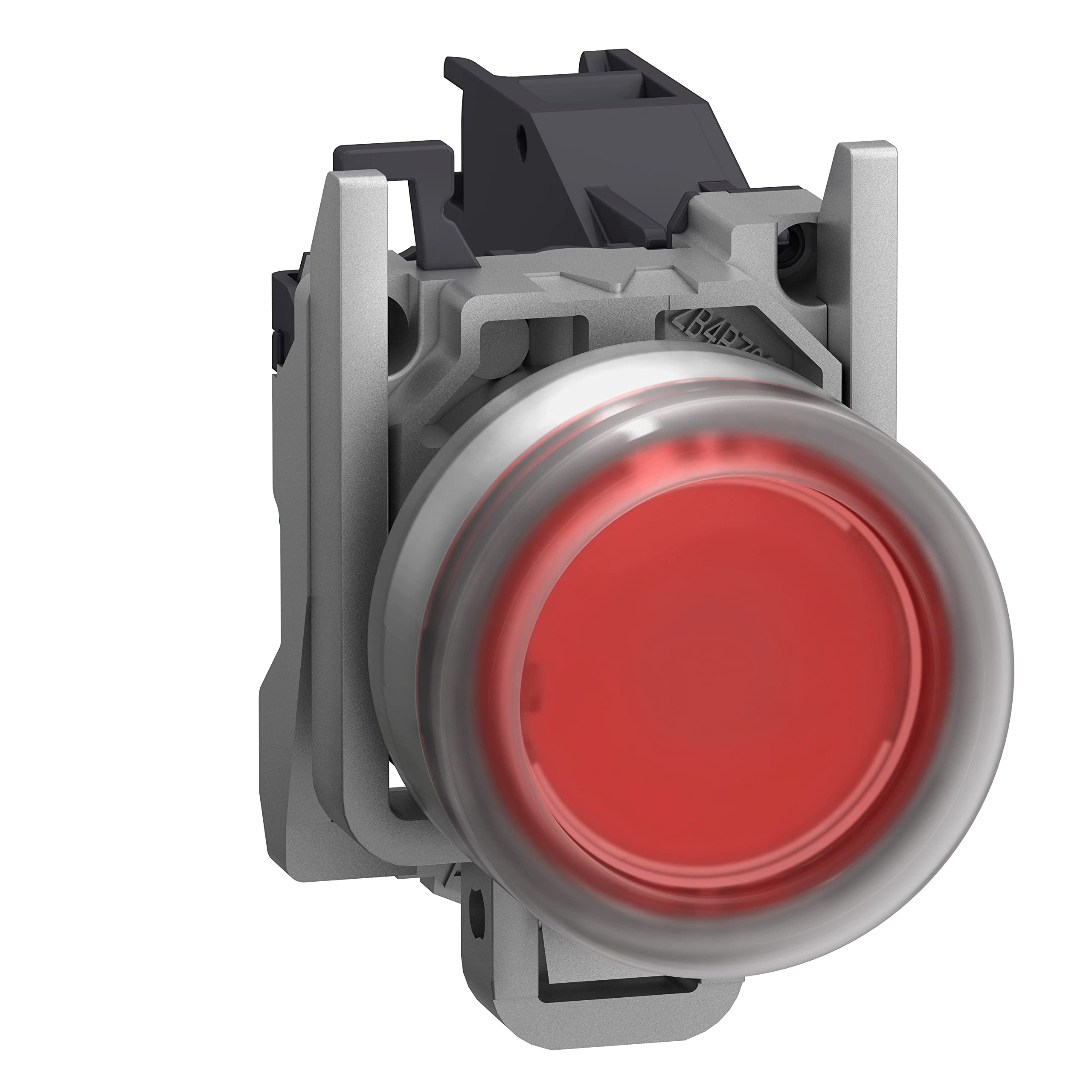 Bouton PULS.RASANTE ROJO C.CAPUCHON 1NC ATEX IN pour signalisation technique