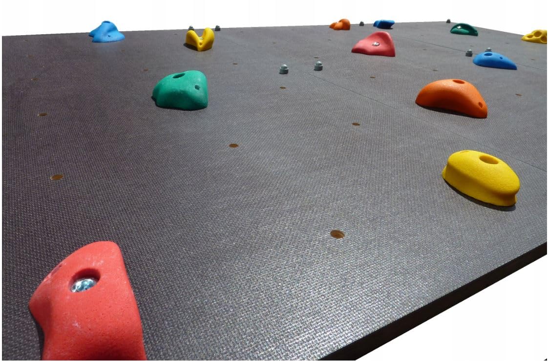 Kletterwand - Klettergerüst für Outdoor - Boulderwand für Garten, Holzhaus, Spielplatz