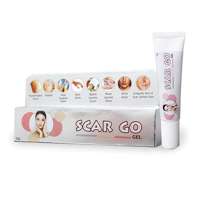 Buy Scar go 15gm Scar Removal Gel for keloids, Burn Scars, Sports Injuries Scars, Acne Scars and
