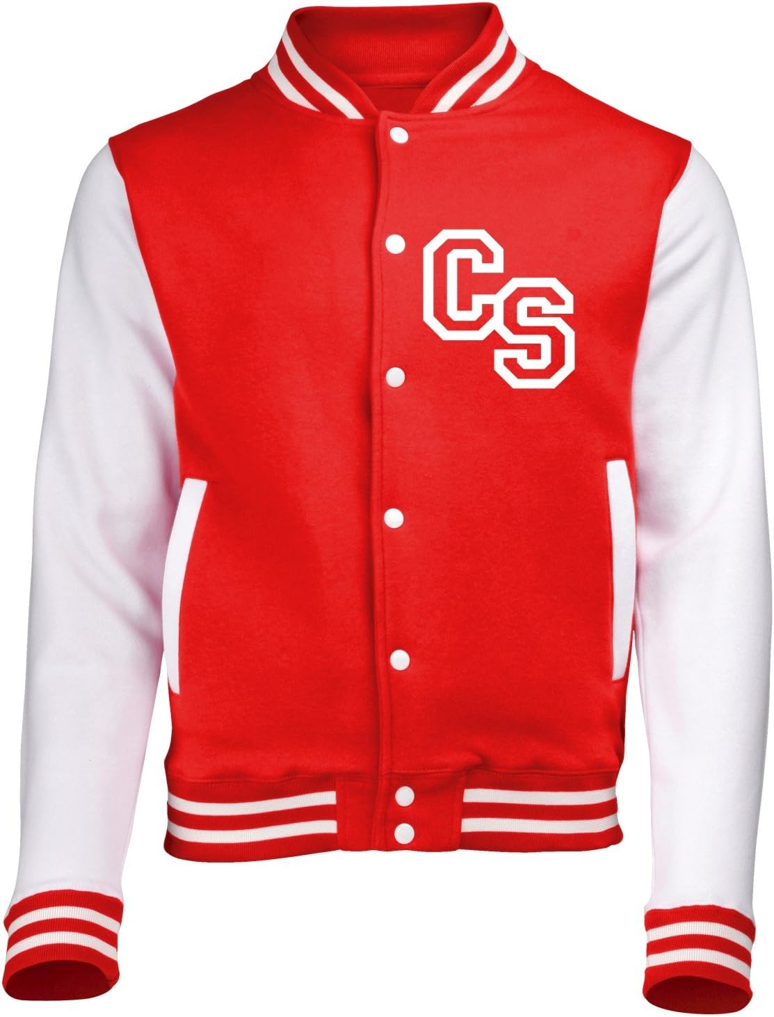 Fonfella Front Initial Step Personalisation Varsity Jacket