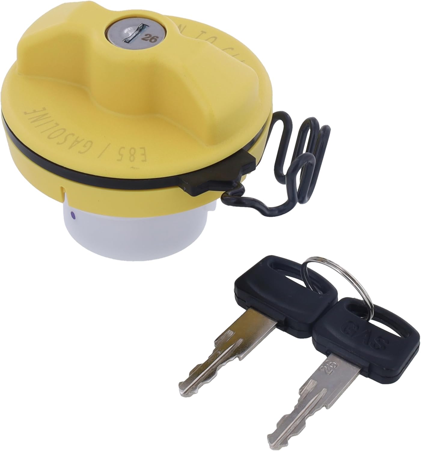Stant Flex Fuel Regular Locking Fuel Cap, yellow