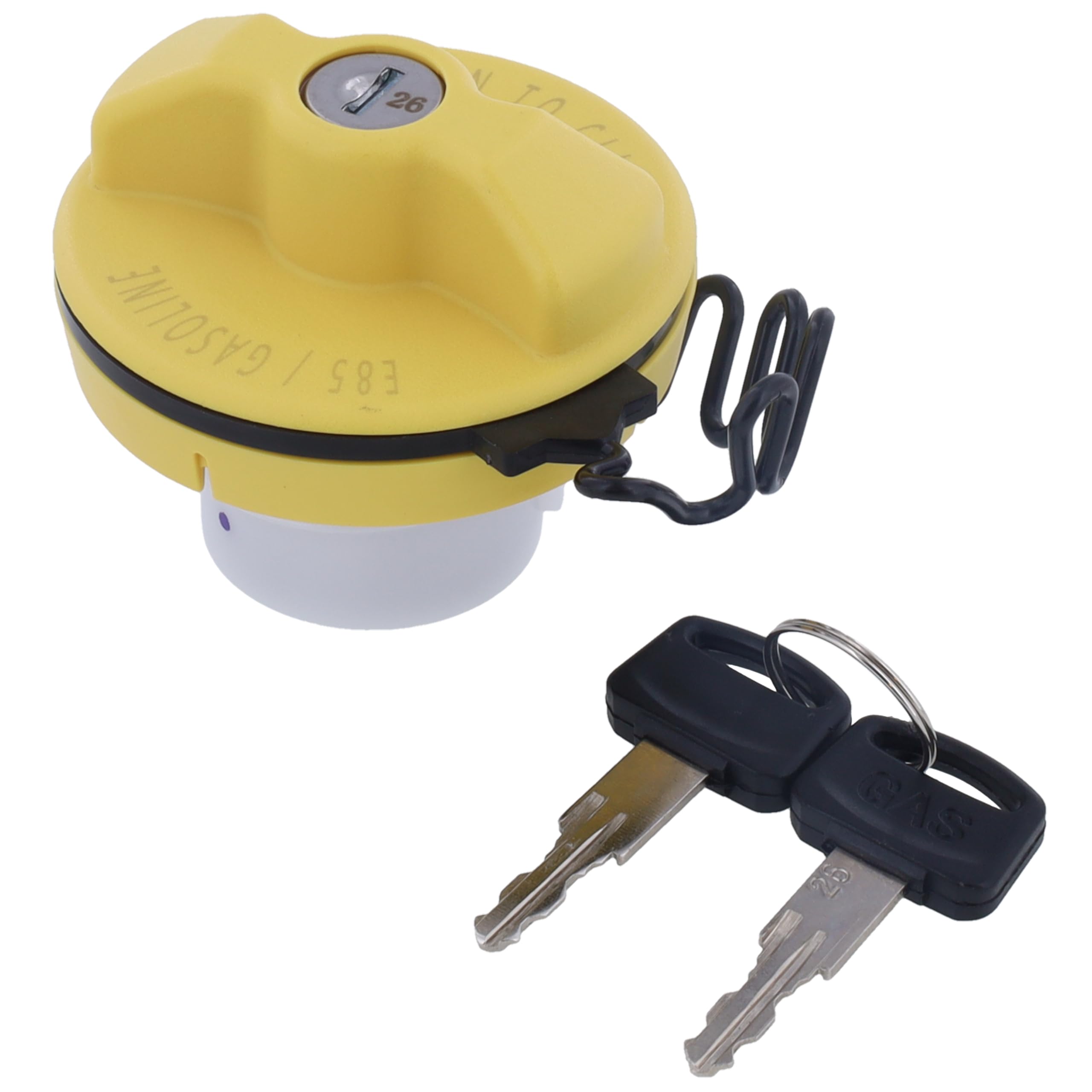 Amazon.com: MotoRad Flex Fuel Regular Locking Fuel Cap with 2 Keys