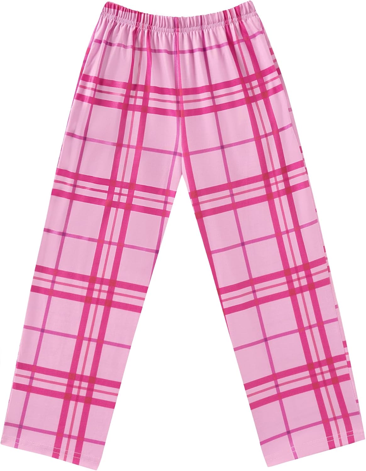 Ekouaer Girls Soft Pajamas Pants Cute Print Pattern PJ Bottoms Comfortable Lounge Long Pants with 2 Pockets - Image 5