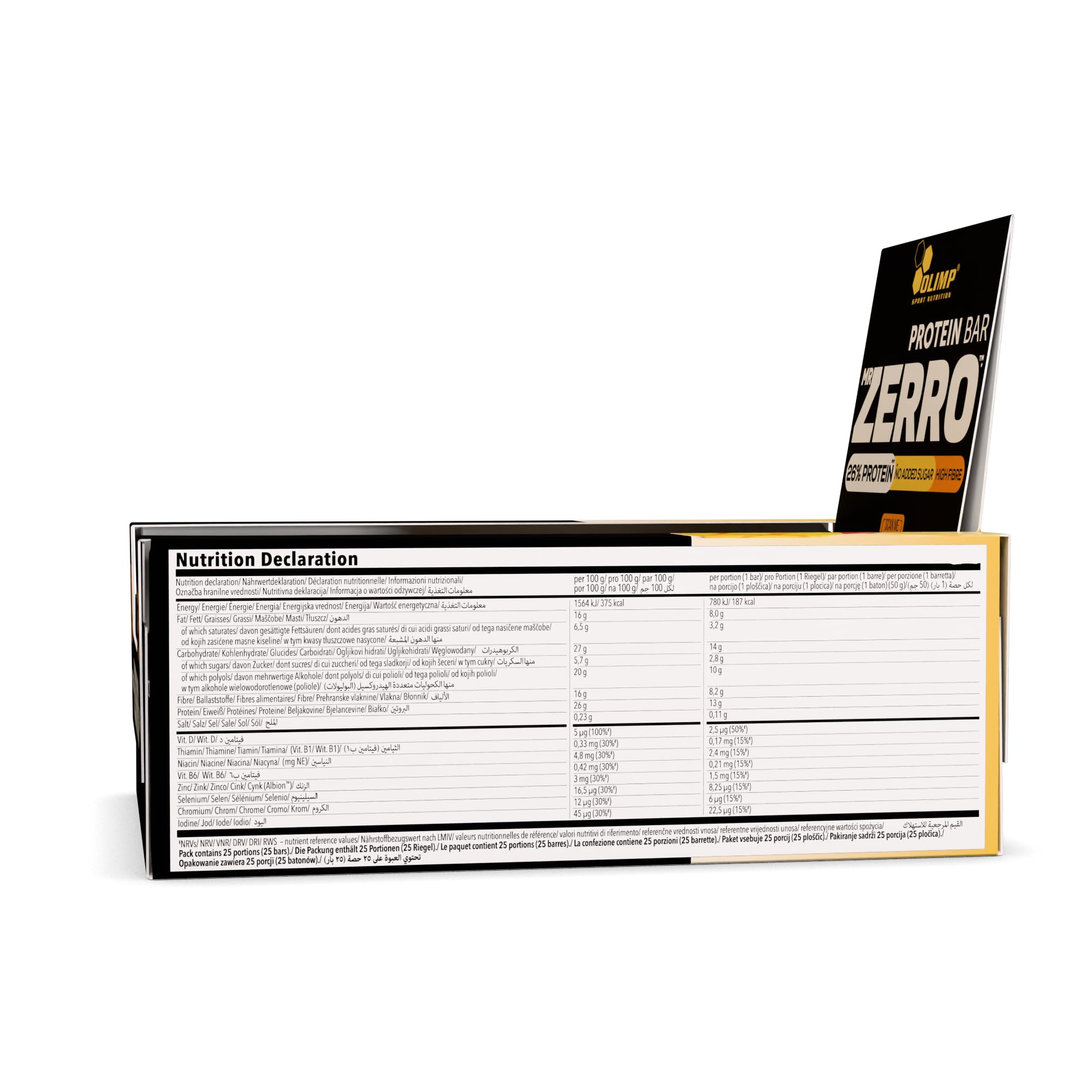 Olimp Mr Zerro Protein Bar 50g Mango Splash - 25 sztuk