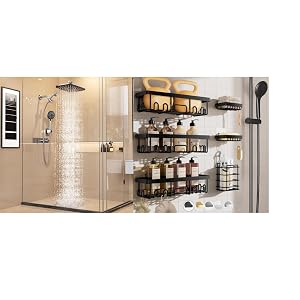 Veken Shower Head Shower Caddy