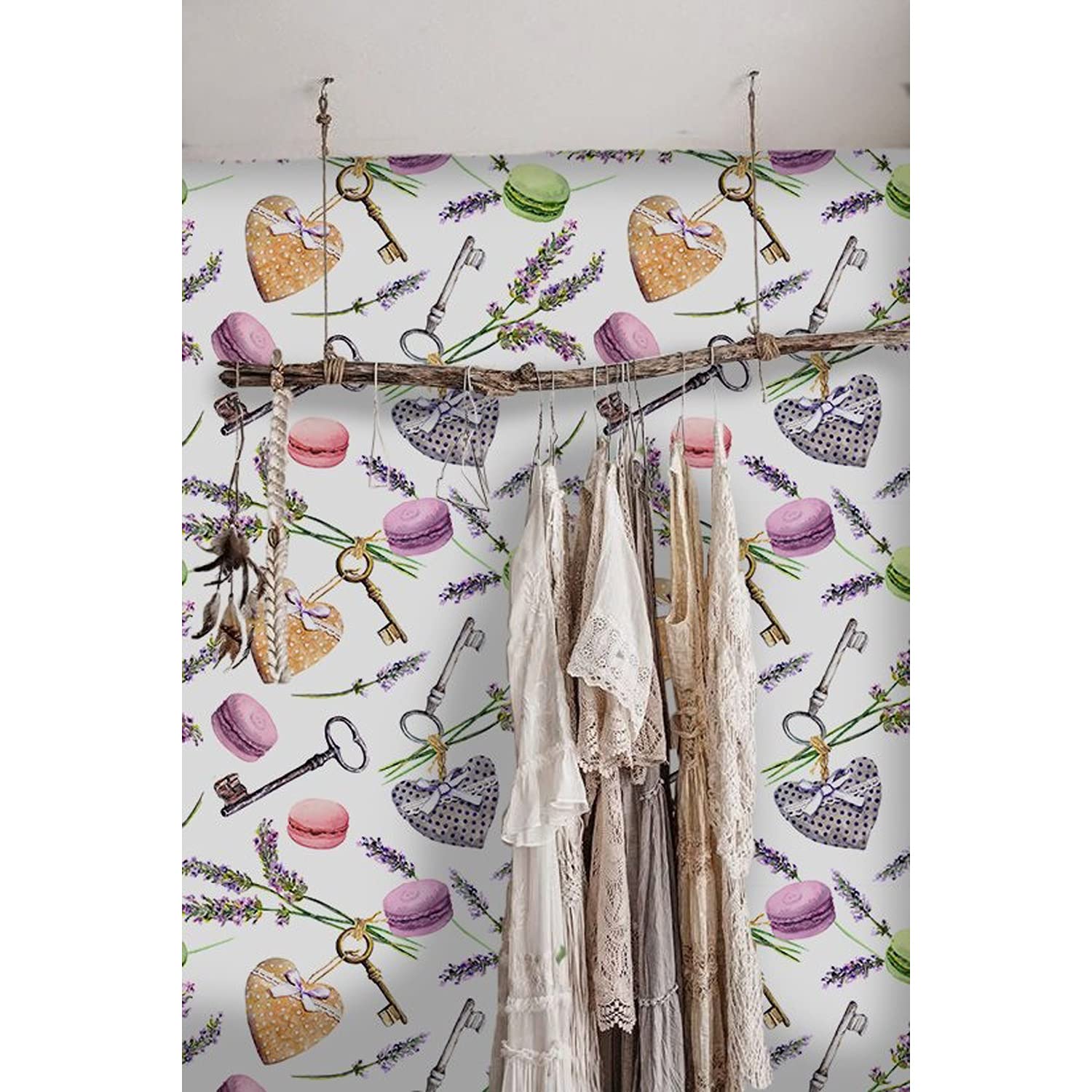 Fotomurale autoadhesivo para tapar imperfecciones de pared impermeable 104x70 cm