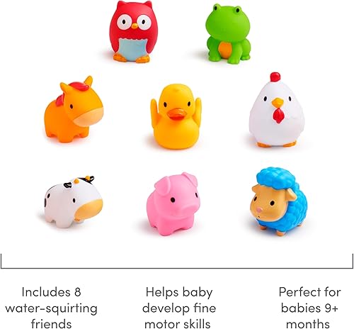 Miniatura 10 de Juguete lanzaagua para baño de Munchkin paquete de de 1 Sea Buddies