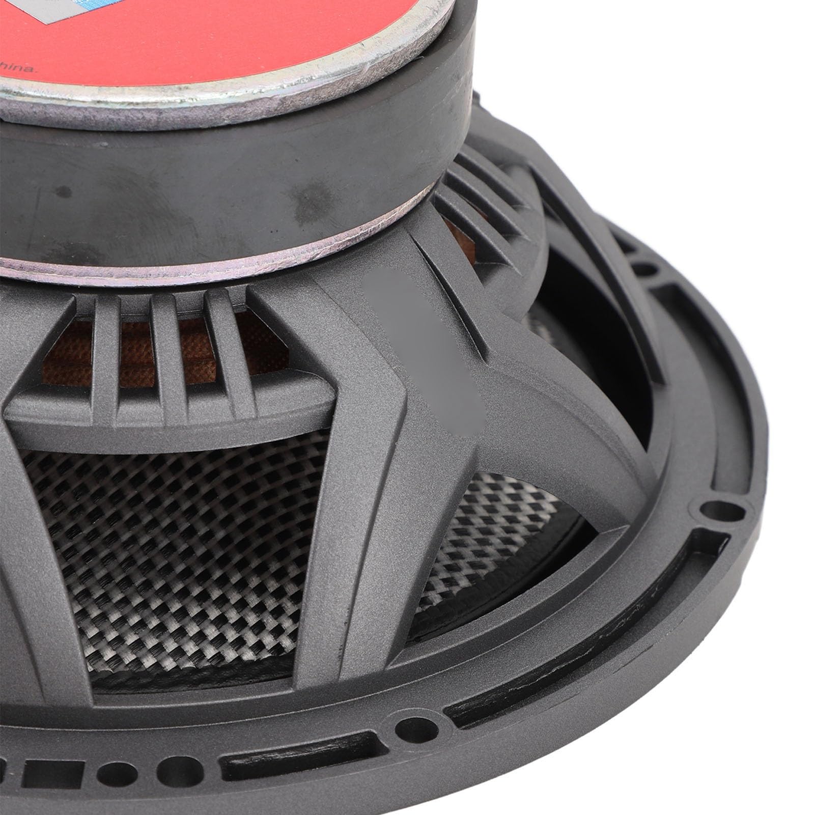 Ausla Set Altoparlanti per Auto da 6,5 ​​pollici, di Altoparlanti con Componenti a Cono in Fibra di Vetro 60 W 4 Ohm con Tweeter Crossover, 91 DB da 60 Hz a 20 KHz per Audio di Luoghi Pubblici di Case