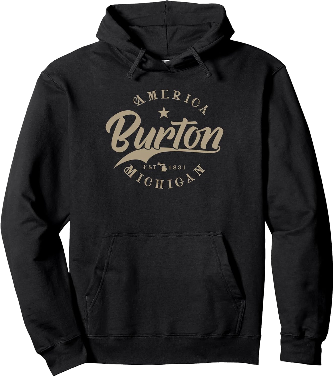 Burton MI | Michigan Pullover Hoodie