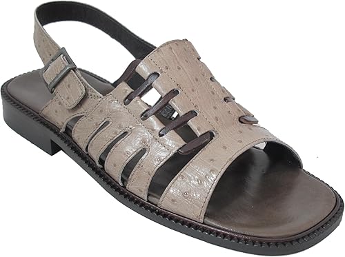 Men's italian leather sandals Clearance