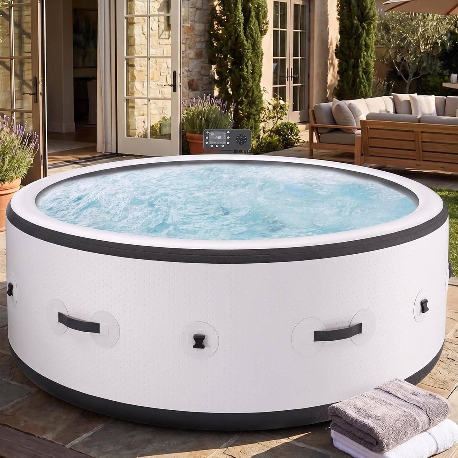 Spa Gonfiabile da Esterno con 150 getti d’Aria