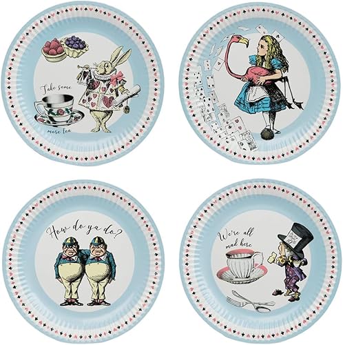 Miniatura 7 de Decoraciones de fiesta de Alicia en el país de las maravillas para el Día de la Madre o cumpleaños temático del Sombrerero Loco Onederland para 16