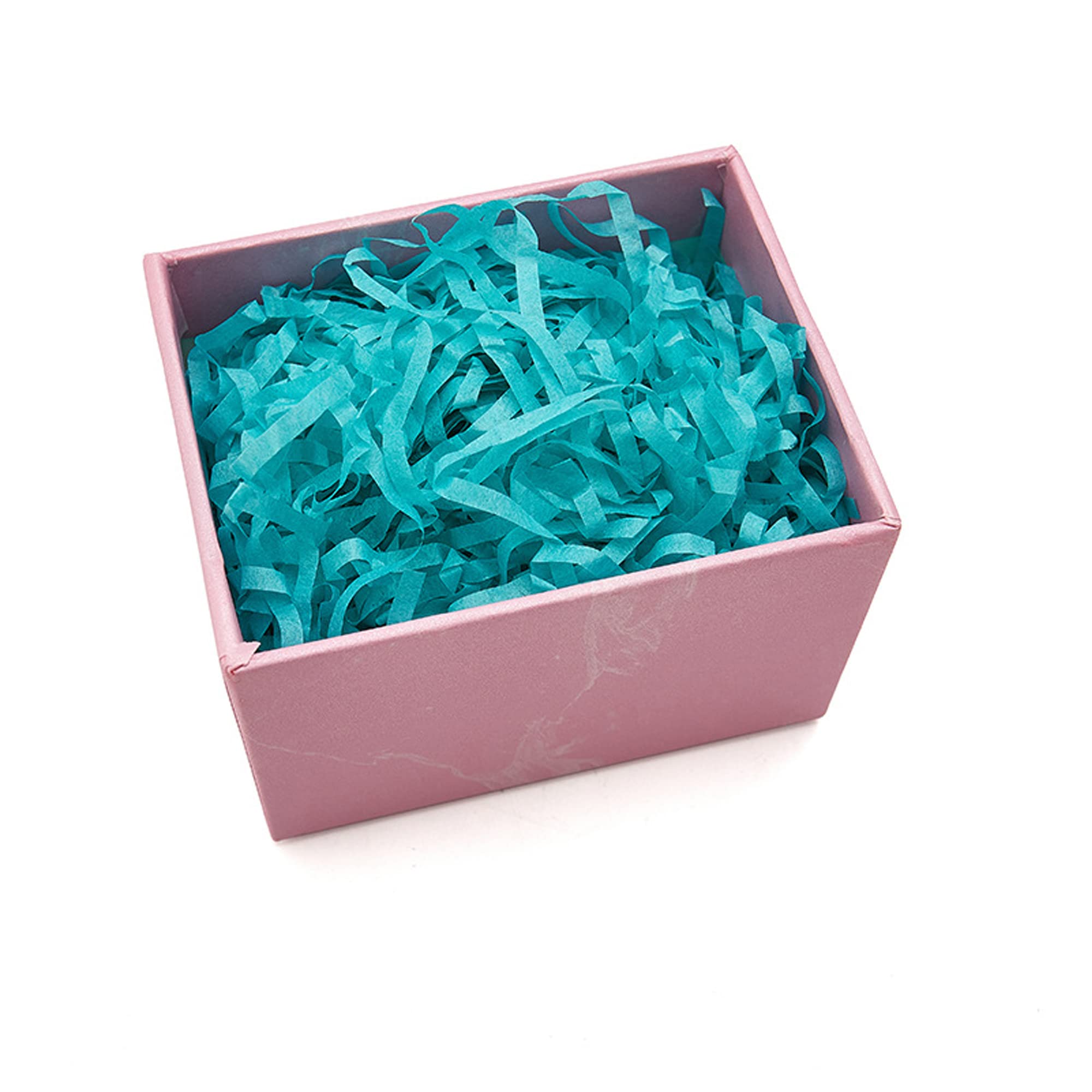 Bestgift Füllmaterial Geschenk,20 Gramm Raffia Geschenkkorb-Füllung Papier,Schredderkorb,Geschreddertes Papier für Geschenkverpackung Partybedarf Dekoration ( Blau)