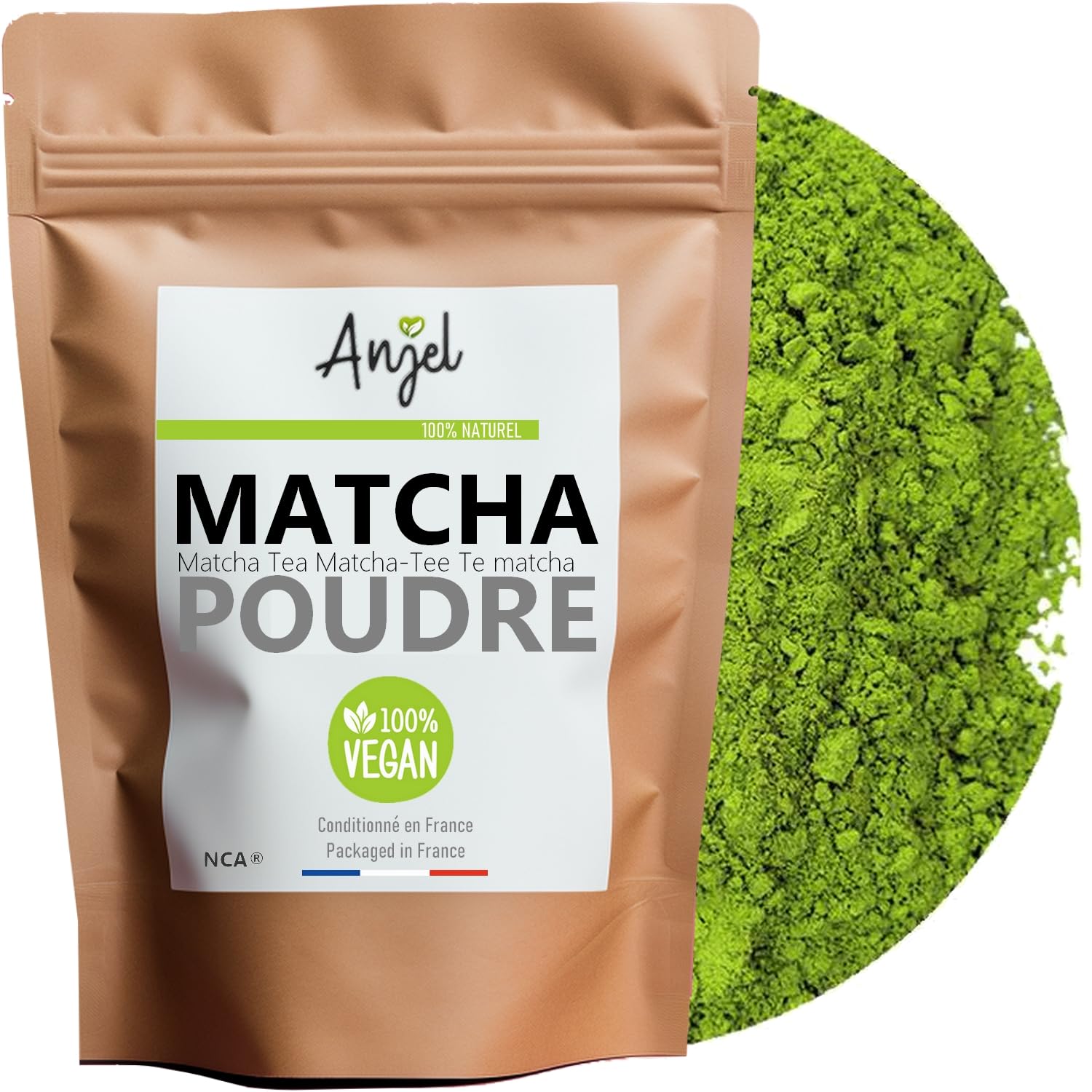 Poudre De Thé Vert Matcha De Qualité Supérieure - 40g (lot De 1,95 Kg) - 100% Naturel - Neuf