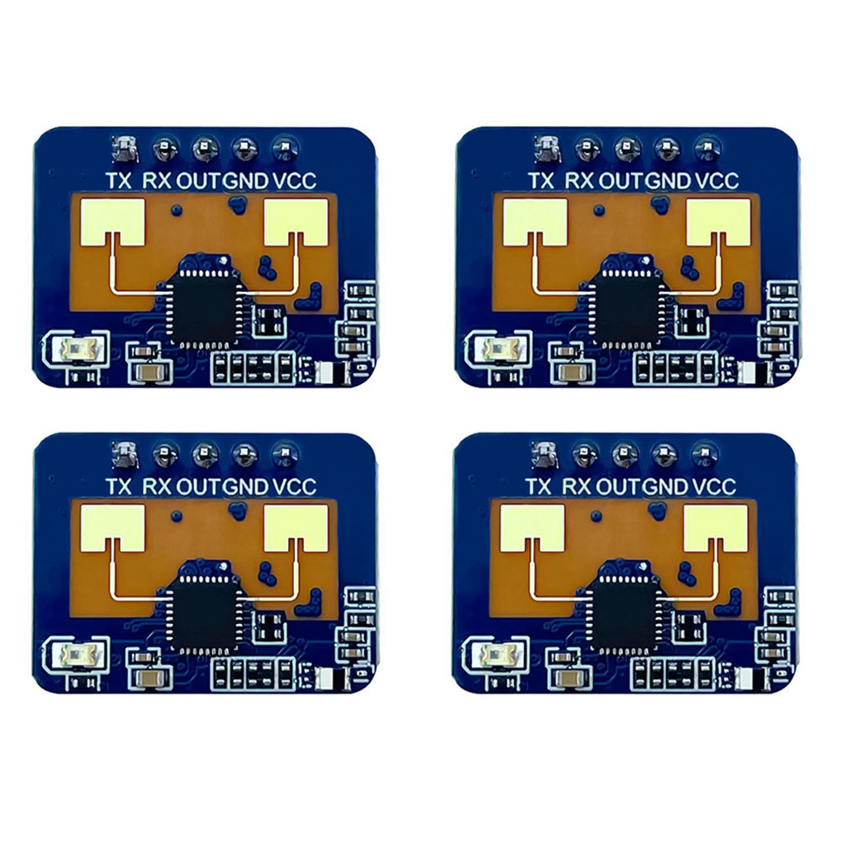 Ctrlzs 4X 24G Mmwave Ld2410c Human Presence Radar Sensor Motion Detection Module