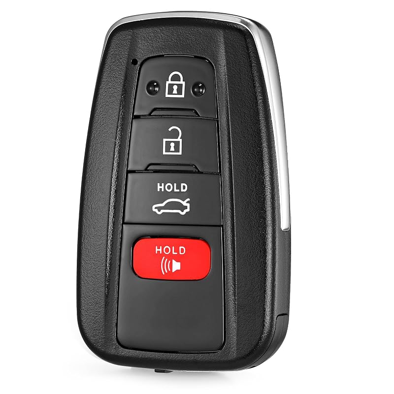 Chave Canivete com Controle de Proximidade para Toyota Camry 2018 a 2023, 4 Botões, 314,3 MHz, HYQ14FBC, 89904-06220 e 89904-06240