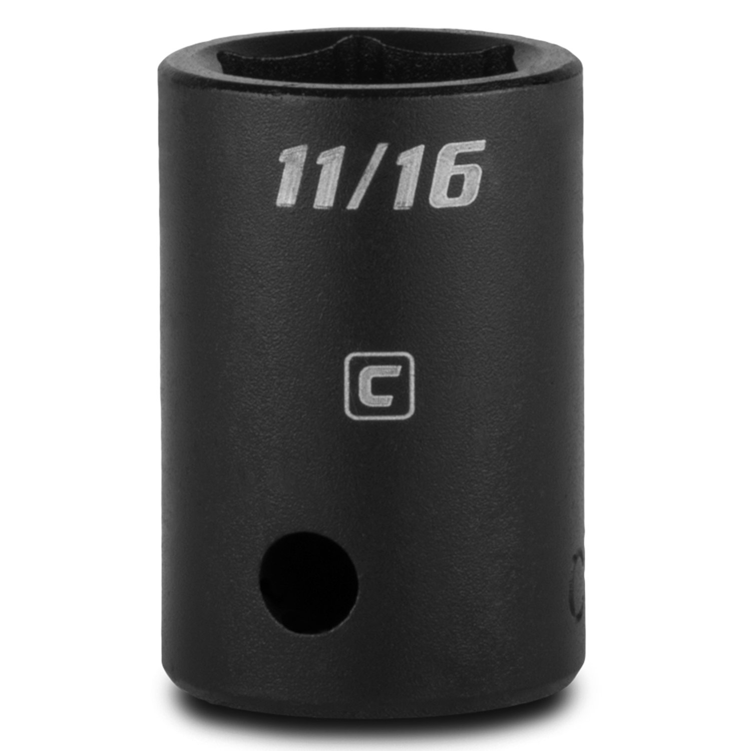 Capri Tools 11/16-Inch Shallow Impact Socket, 1/2-Inch Drive, 6-Point, SAE (CP55056)