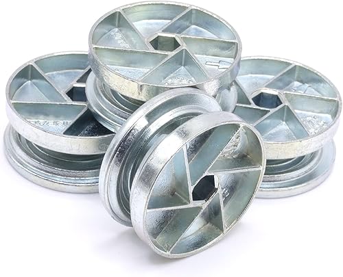 Miniatura 8 de ReplacementScrews Cerraduras de rueda de leva para marco de cama compatibles con IKEA Part 114670 (MALM, SONGESAND, BRIMNES) (paquete de 8)