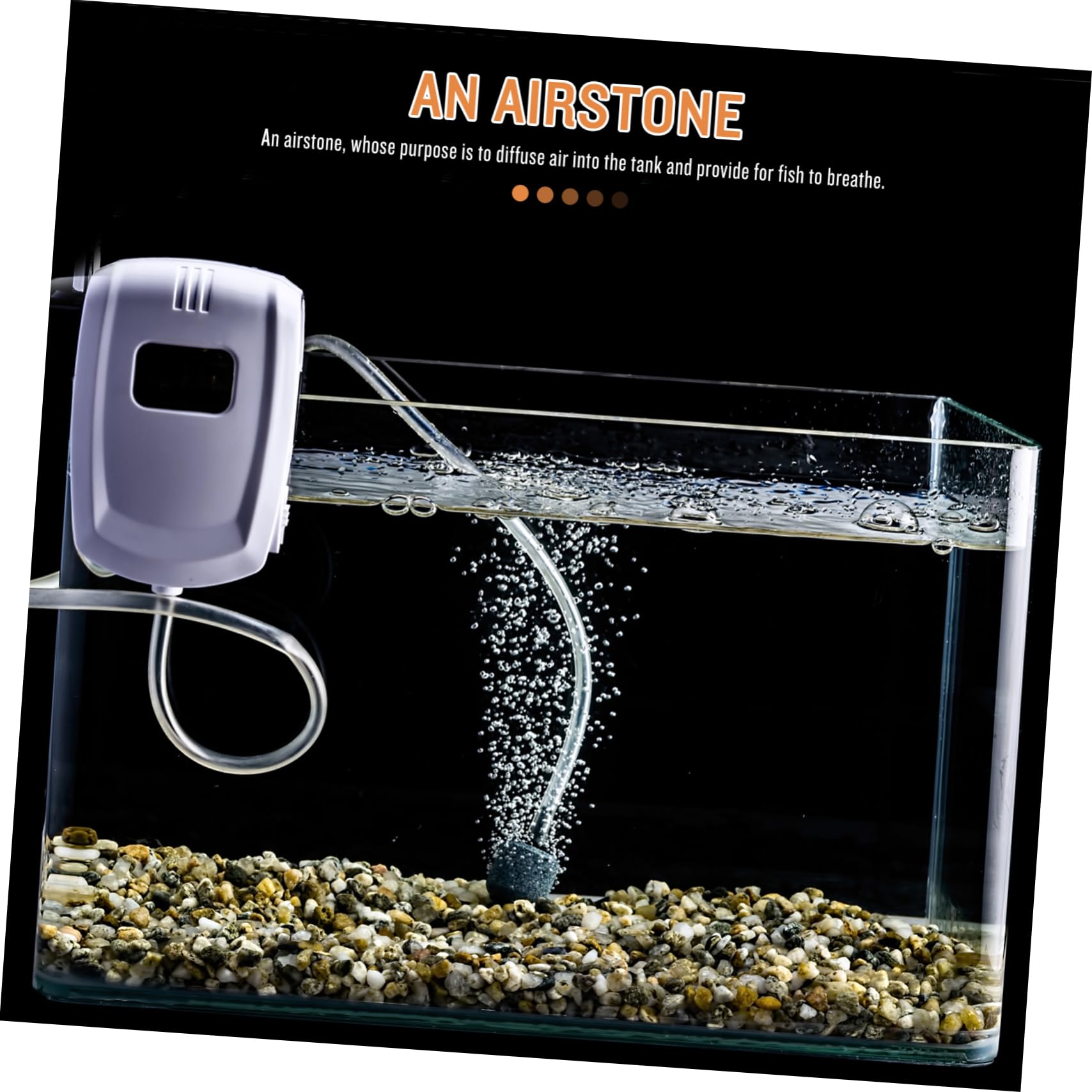 10 Pièces Diffuseur Bulle Air D'aquarium Pompe à Air pour Aquarium Fabricant De Bulles D'aquarium Diffuseur d'air d'air Oxygène D'aquarium Qipanshi Pierre à Bulles